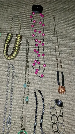 Lote Collares y Pulseras Bisutería