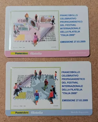 Tessere filateliche Italia 2009