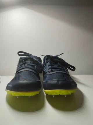 Zapatillas Atletismo De Clavos Azules