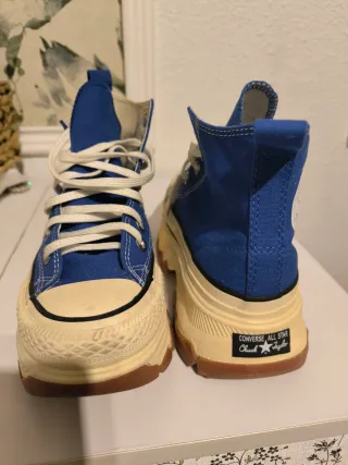 Converse Chuck Taylor plataforma azul