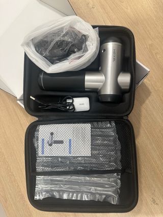 pistola de masajes
