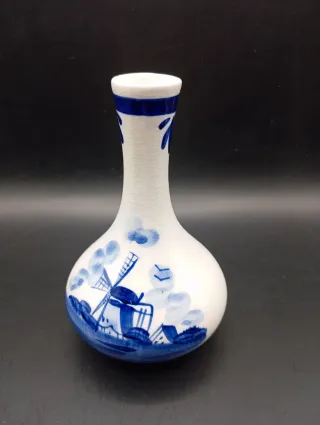 Vasetto in ceramica di Delft vintage anni '80