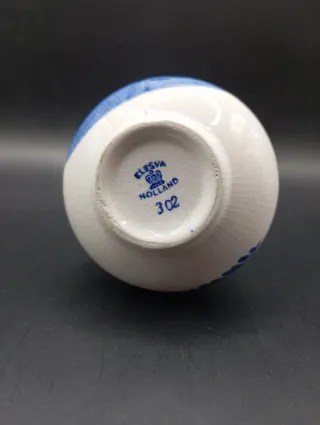 Vasetto in ceramica di Delft vintage anni '80