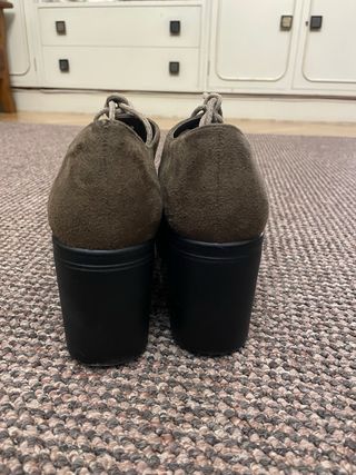 Zapatos de tacón plataforma talla 36