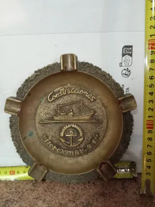 Cenicero de Bronce Talleres Navales Herexmar