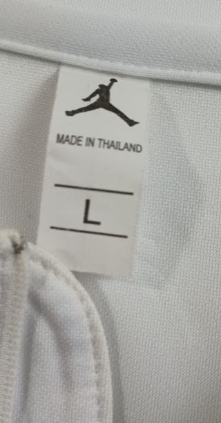 Camiseta Jordan PSG Blanca y Rosa Talla M