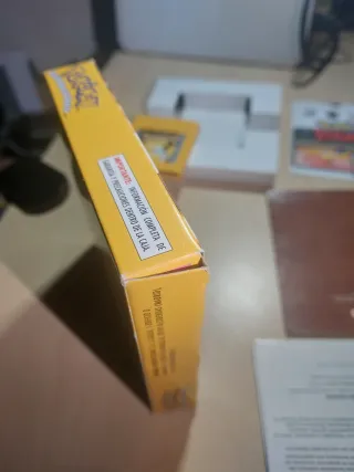 Pokemon Amarillo Edición Especial Pikachu Game Boy