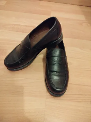 Zapatos negros de piel para colegio