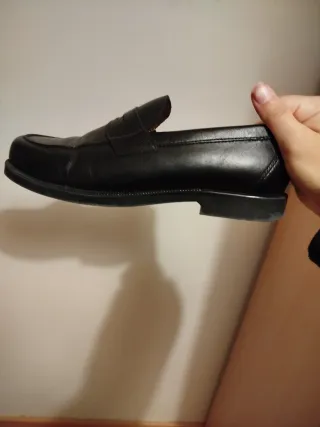 Zapatos negros de piel para colegio