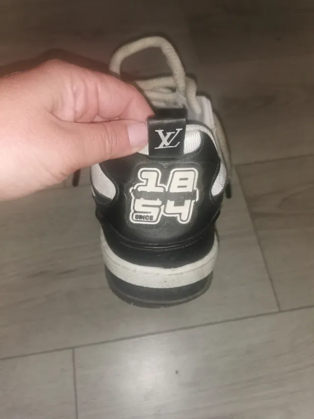 Scarpe Louis Vuitton Uomo 44 Nere Bianche