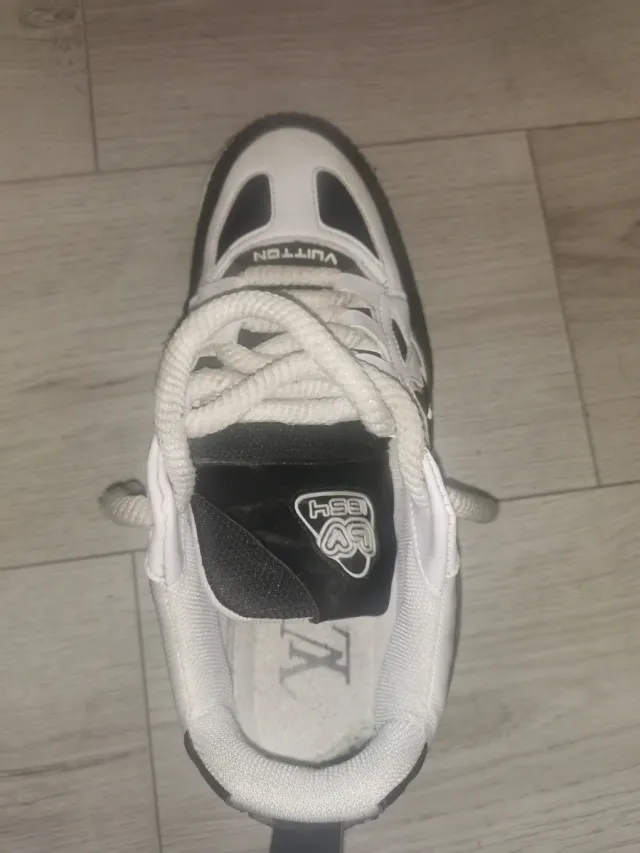 Scarpe Louis Vuitton Uomo 44 Nere Bianche