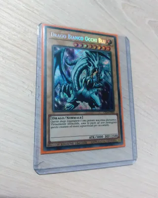 Drago Bianco Occhi Blu CT14-IT002 NM