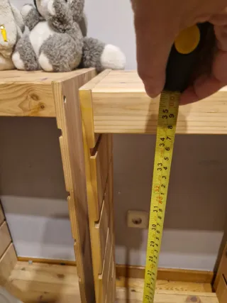 Mueble de almacenaje de madera