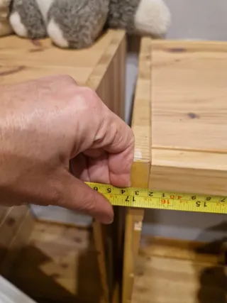 Mueble de almacenaje de madera