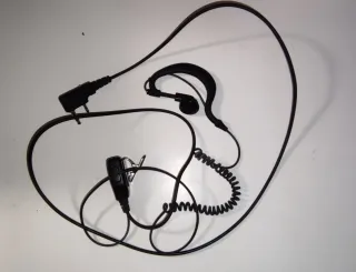 Auriculares Walkie Talkie Negro