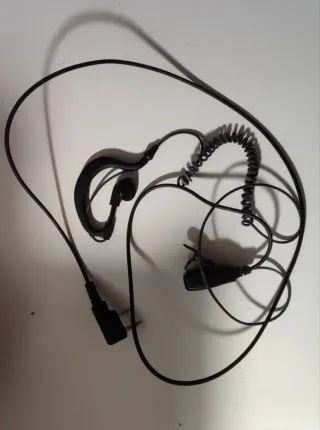 Auriculares Walkie Talkie Negro