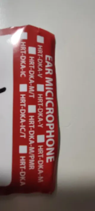 Auriculares Walkie Talkie Negro