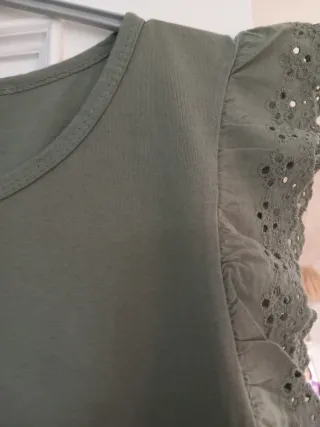 Camiseta verde mujer