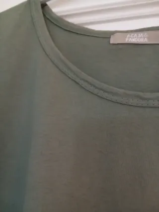 Camiseta verde mujer
