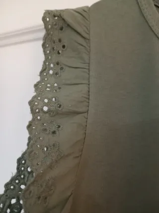 Camiseta verde mujer