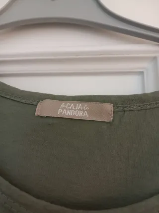 Camiseta verde mujer