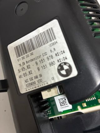 Pantalla Original BMW