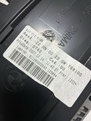 Pantalla Original BMW