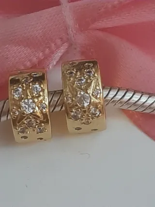 Charms clips en plata.