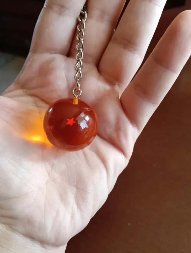 Llavero Bola de Dragón con 4 estrellas