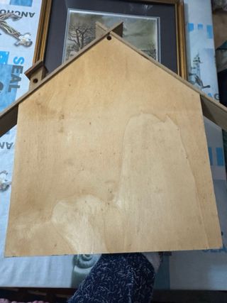 Casetta porta oggetti e quadro decorativo