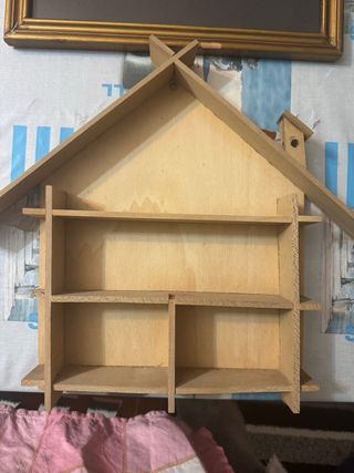 Casetta porta oggetti e quadro decorativo