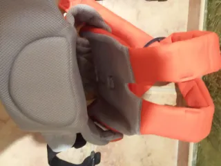 Mochila porta bebé Saro naranja