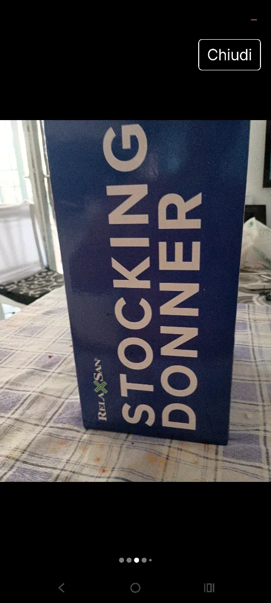 Ausilio per calze a compressione