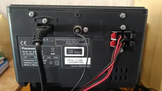 Stereo Panasonic Nero/Argento