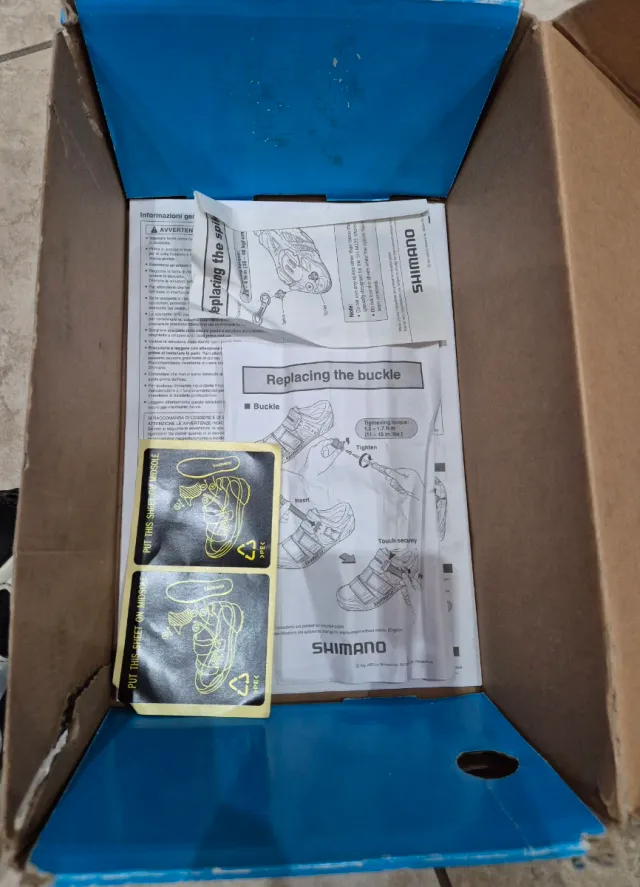 Scarpe ciclismo Shimano SH-R088 taglia 42