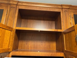 Mueble salón madera maciza 3 cuerpos