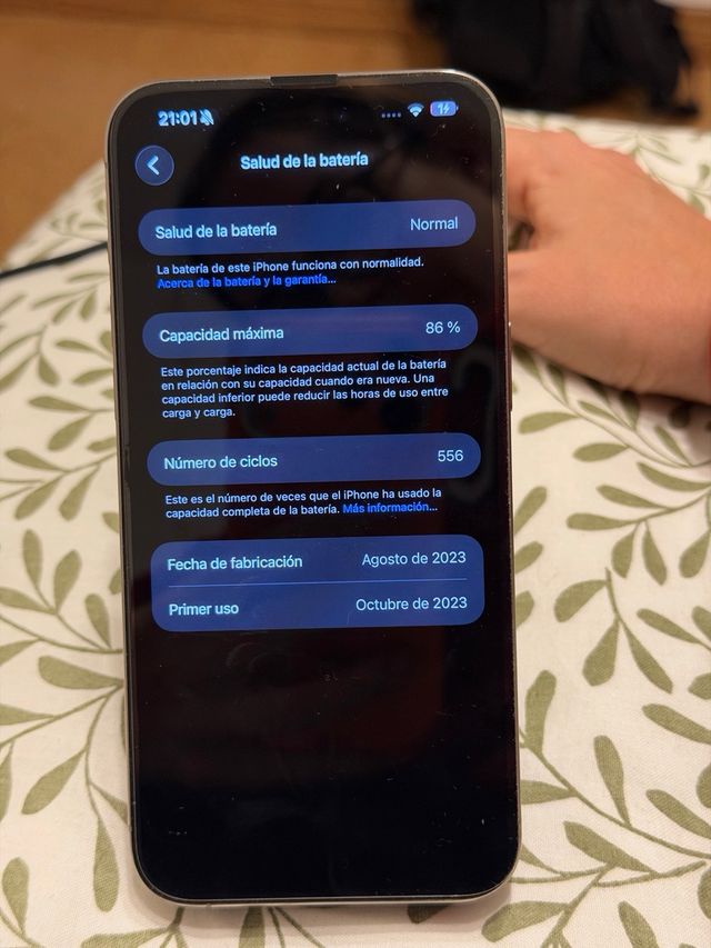 iPhone 15 Pro Max Gris