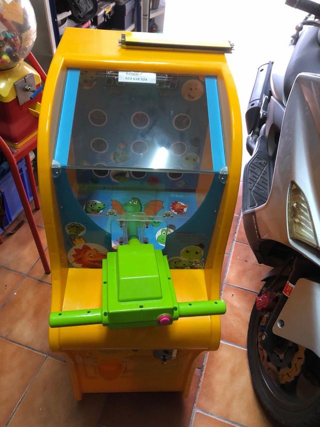 Máquina Recreativa Infantil. Lote 3 unidades.