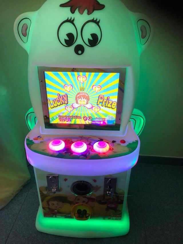 Máquina Recreativa Infantil. Lote 3 unidades.