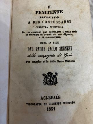 Antichi libri del 1800
