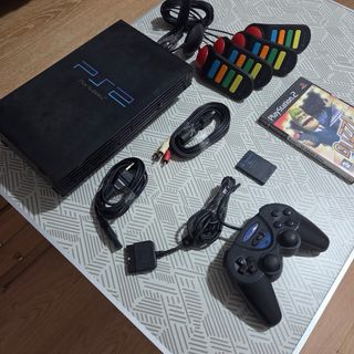 Play Station 2 PS2 FAT + BUZZ! + Juego