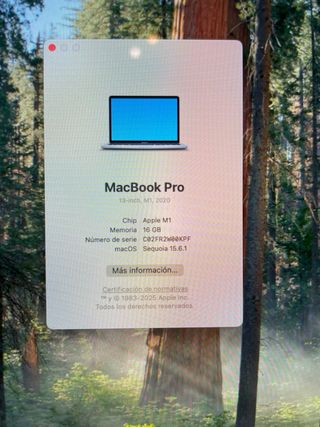 MacBook Pro 13’ M1 16GB / 1TB + Funda