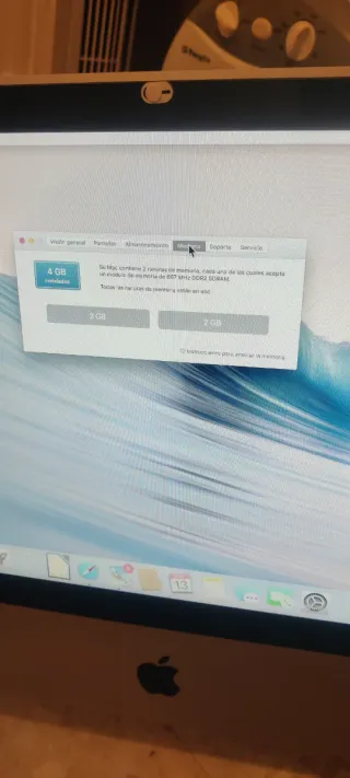 Apple iMac 20 A1224 Plata