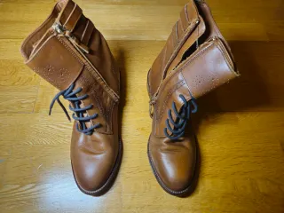 Botines Massimo Dutti Camel
