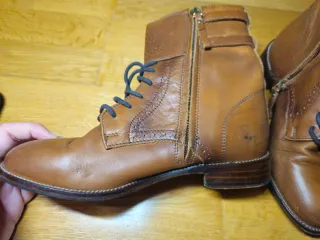 Botines Massimo Dutti Camel
