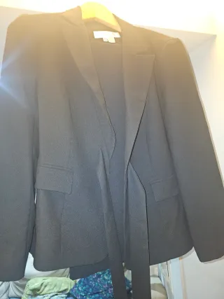 Traje Zara Mujer Negro Talla L