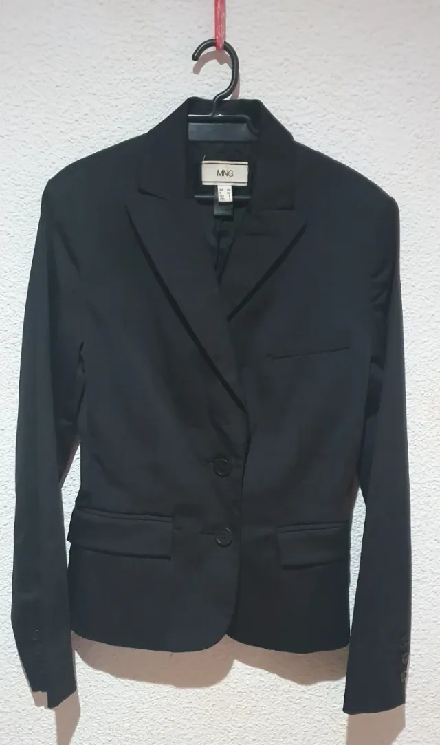 Blazer MNG Negro Mujer