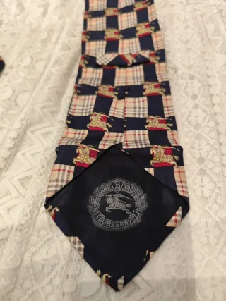 Corbata Burberrys Cuadros Caballero
