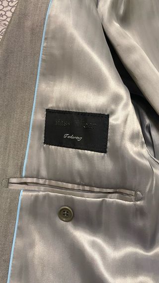 Traje Hombre Easy Wear Talla 50 Gris