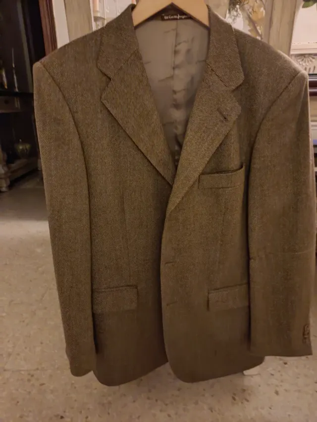 Chaqueta de cuero BAR marrón